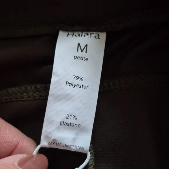 Halara Halo Tek Air Pants Sz.M Forest Night NWT - Picture 7 of 7